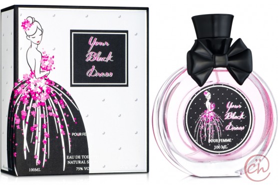 Дамска тоалетна вода Your black dress 100ml - Lotus Valley